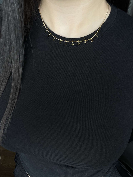COLLIER MINI TREFLE